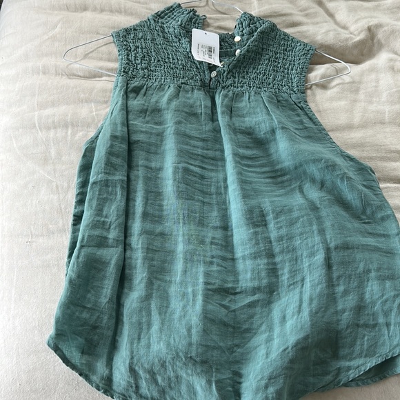 Evereve Linen Top - Picture 2 of 2